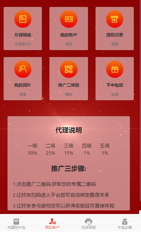 最新H5拆红包互换源码带有五级分销推广系统+图文教程+对接了Z支付插图3 最新H5拆红包互换源码带有五级分销推广系统+图文教程+对接了Z支付插图3