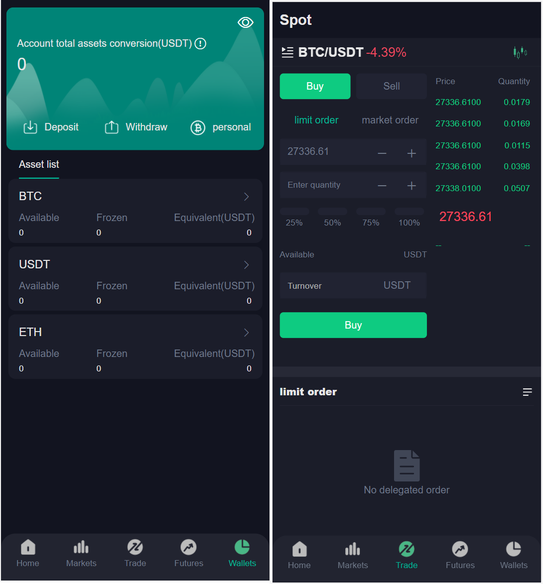 全开源二开UI优化版8种语言区块链交易所源码/币币交易/秒合约交易/IEO认购/质押挖矿插图1 全开源二开UI优化版8种语言区块链交易所源码/币币交易/秒合约交易/IEO认购/质押挖矿插图1