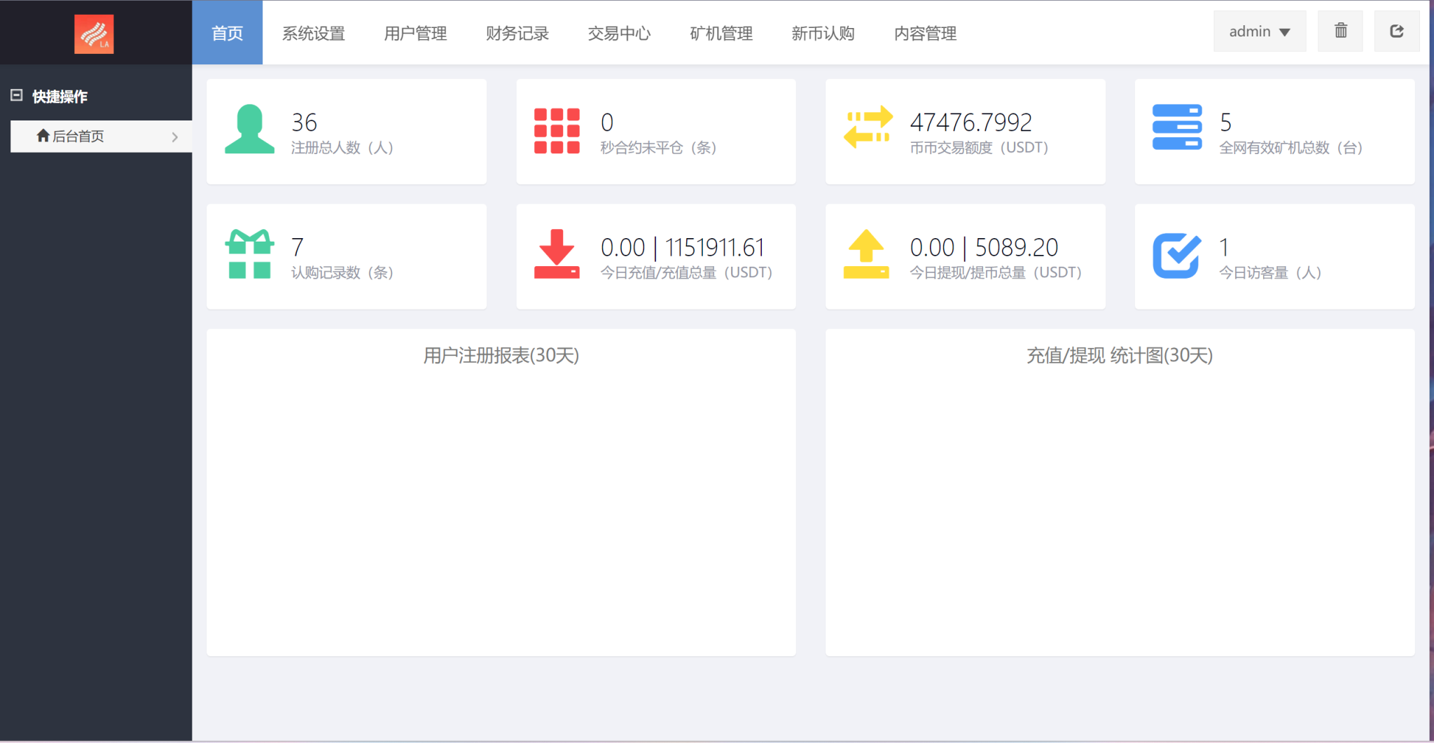 全开源二开UI优化版8种语言区块链交易所源码/币币交易/秒合约交易/IEO认购/质押挖矿插图6 全开源二开UI优化版8种语言区块链交易所源码/币币交易/秒合约交易/IEO认购/质押挖矿插图6