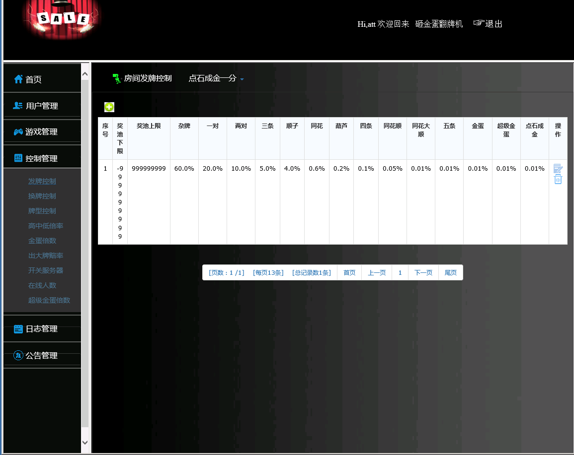 单款ATT连环炮翻牌机-JAVA版本运营级插图17 单款ATT连环炮翻牌机-JAVA版本运营级插图17