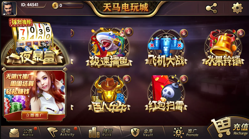 一夜暴富天马电玩城/授权工具/双端插图4 一夜暴富天马电玩城/授权工具/双端插图4