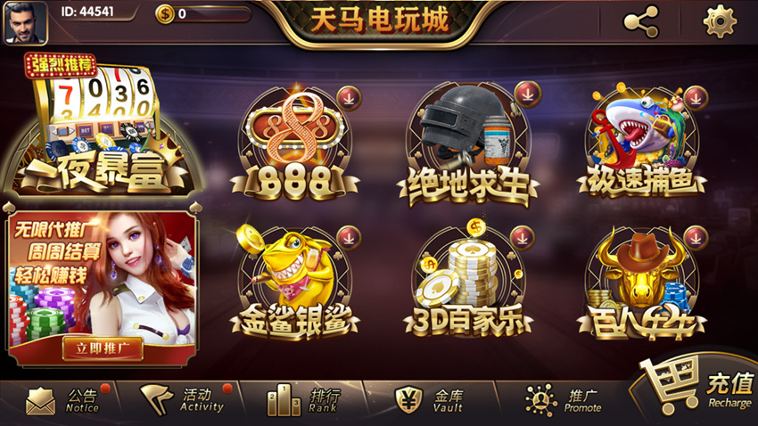 一夜暴富天马电玩城/授权工具/双端插图2 一夜暴富天马电玩城/授权工具/双端插图2